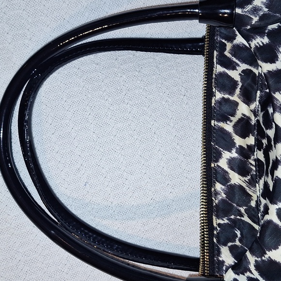 ♠️ Kate Spade Stevie Diaper Bag. Black and white cheetah. Hot pink. - Picture 13 of 17